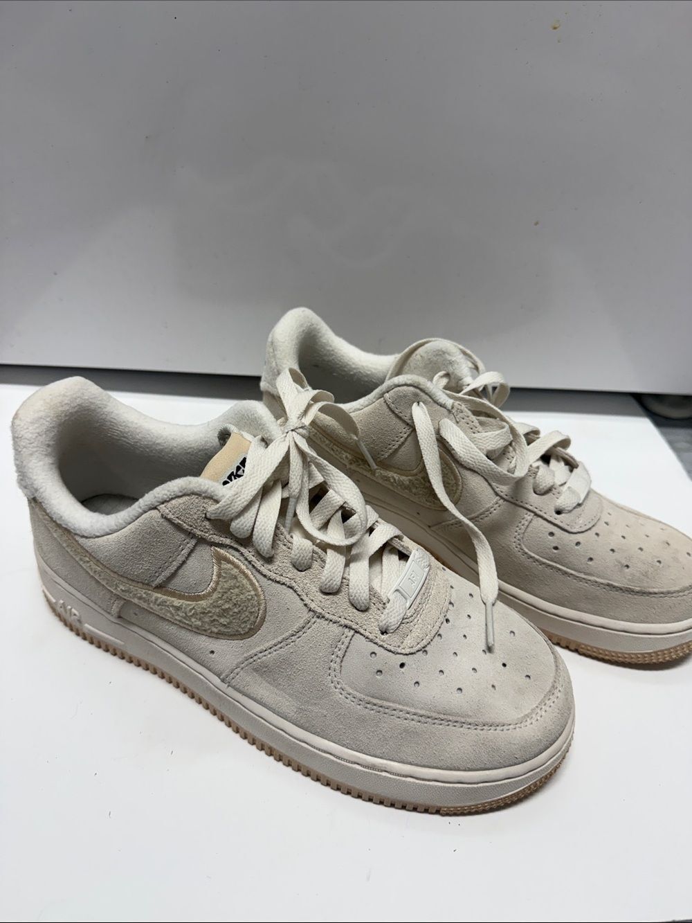 Nike Air Force 1 Low - Off-White/Cream - Womens 8.5 - Sneakers